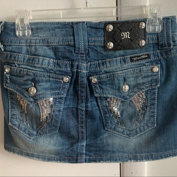 Miss Me Dresses & Skirts - MISS ME jean skirt